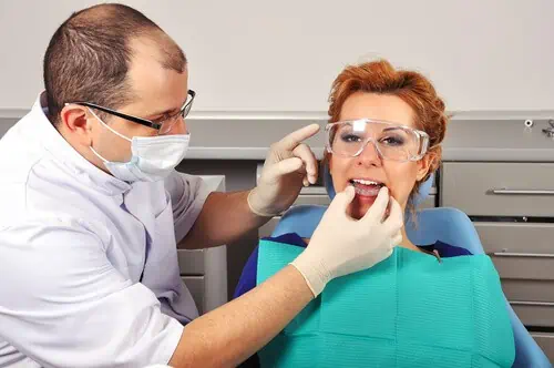 Behandlung mit Zahnschiene