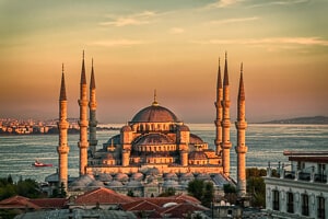 Istanbul Sehenswürdigkeiten: Blaue Moschee  