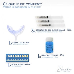 Smile Avenue Teeth Whitening Kit - Inhalt