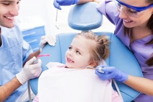 child getting braces for kids
