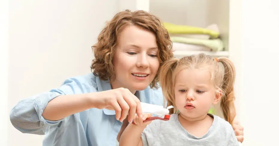 baby toddler child toothpaste