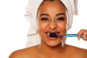 black charcoal toothpaste