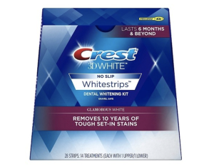 crest advanced whitening strips