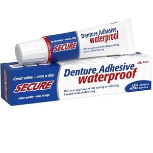 Secure denture adhesive