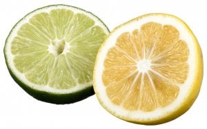 dental pain relief from lemons and limes