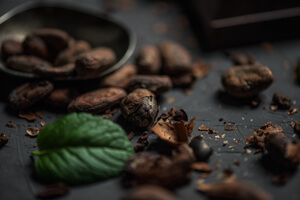 pasta de sientes natural con semillas de cacao