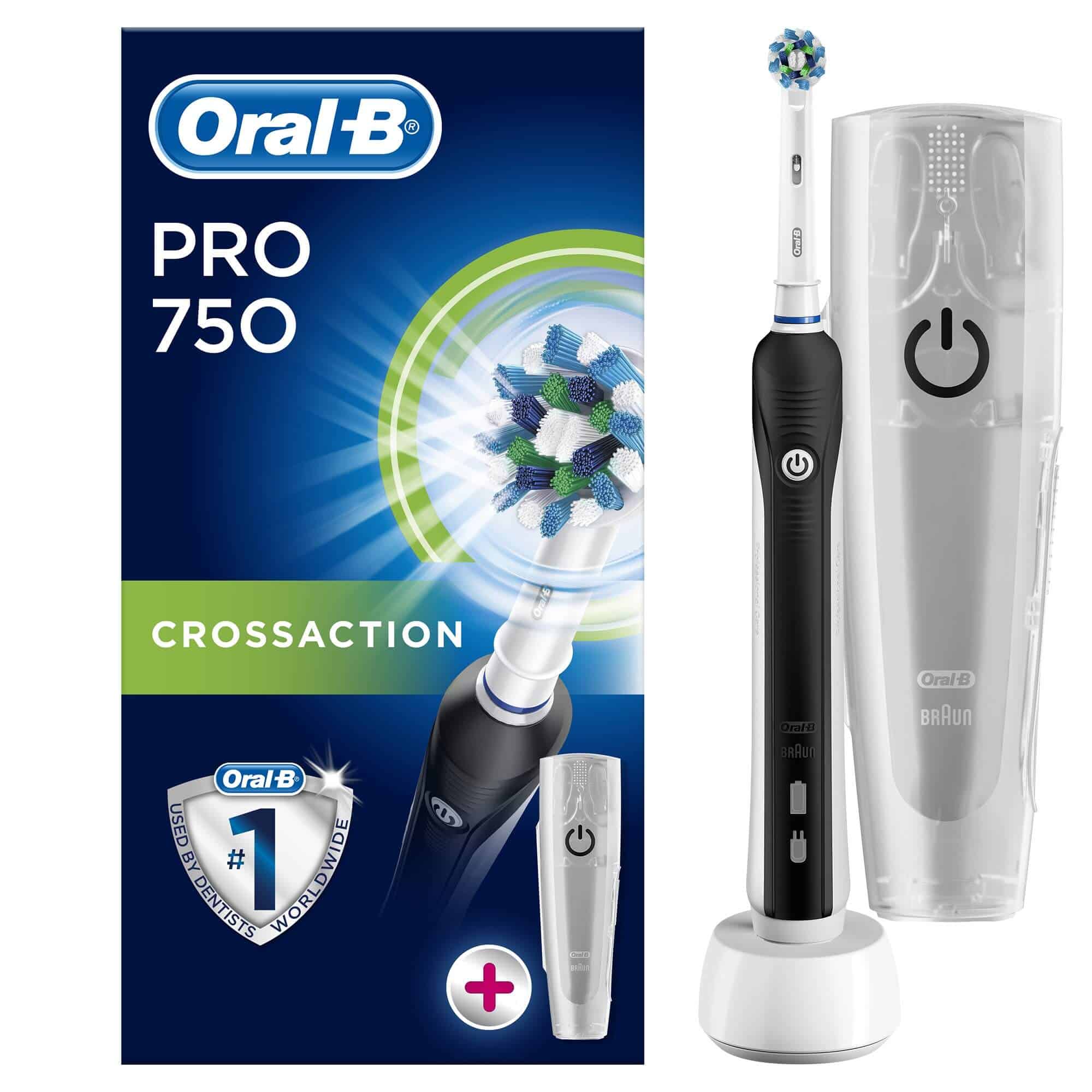 oral-b pro 750 crossaction 