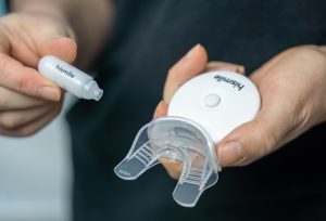 Kit de blanqueamiento dental Hismile con cápsulas de gel blanqueador 