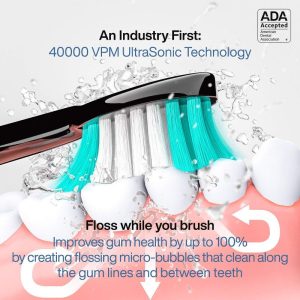 soniclean black series ultrasonic whitening toothbrush
