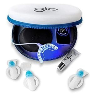 glo personal teeth whitening device