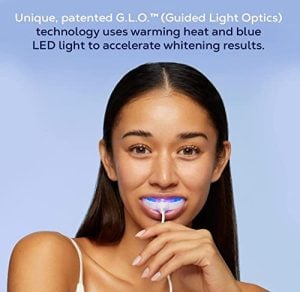 glo personal teeth whitening device