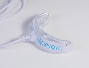 led teeth whitening snow
