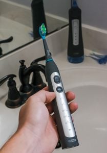 Caripro ultrasonic toothbrush