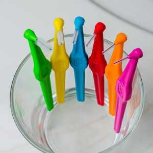 angled interdental brush