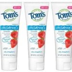 toms fluoride free toothpaste for kids