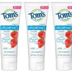 toms fluoride free toothpaste for kids