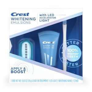 Crest whitening emulsions reviews