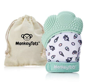MonkeyTots teething mittens 