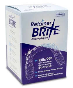 Retainer brite cleaner tablets