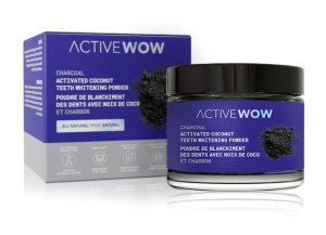 Activated charcoal teeth whitening powder 