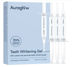 Auraglow teeth whitening gel 