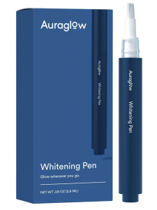 Auraglow teeth whitening pen 