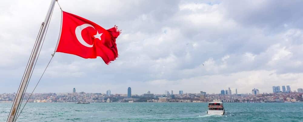 View of Istanbul from the Bosphorus